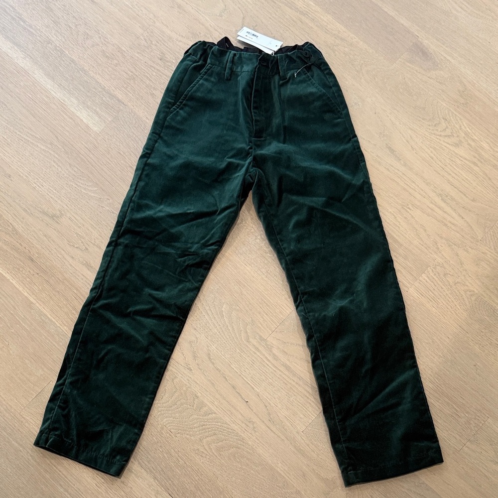Janie and Jack Dark Green Kids Jeans